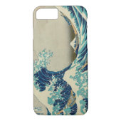 神奈川の電話箱を離れた素晴らしい波 Case-Mate iPhoneケース (裏面)