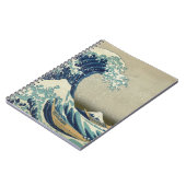 神奈川を離れた素晴らしい波 ノートブック (左側)