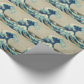 神奈川を離れた素晴らしい波 ラッピングペーパー (角)