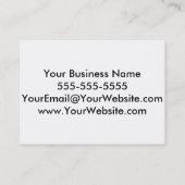 神奈川を離れた素晴らしい波 名刺 (裏面)