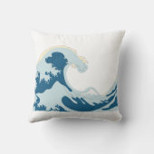 神奈川沖大波 クッション (裏面)