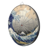 神奈川沖浪裏と富士山　日本海 ダーツボード (正面右)
