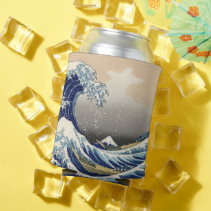 神奈川沖浪裏と富士山 日本海 缶クーラー
