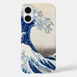 神奈川沖浪裏 – クラシックな和風デザイン iPhone 16ケース