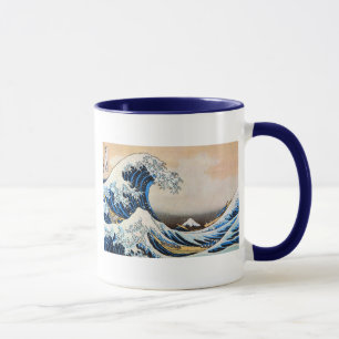 神奈川沖浪裏、北斎の素晴らしい波、Hokusai マグカップ