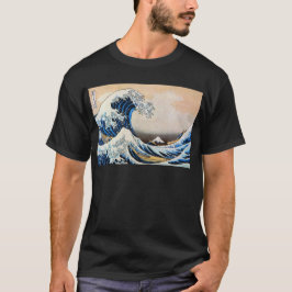 神奈川沖浪裏、北斎の素晴らしい波、Hokusai Tシャツ