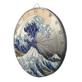 神奈川沖浪裏 北斎 ダーツボード (正面右)