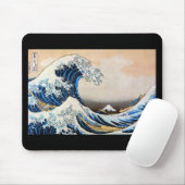 神奈川沖浪裏, 北斎 マウスパッド (マウス)