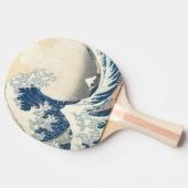 神奈川沖浪裏 浮世絵 日本 卓球ラケット (横)