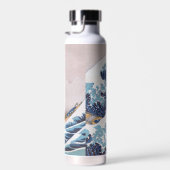 神奈川沖浪裏 葛飾北斎作 ウォーターボトル (右面)