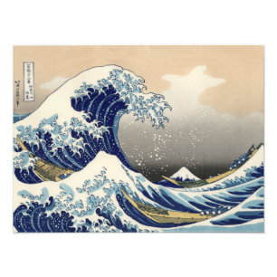 神奈川沖浪裏 葛飾北斎 フォトプリント