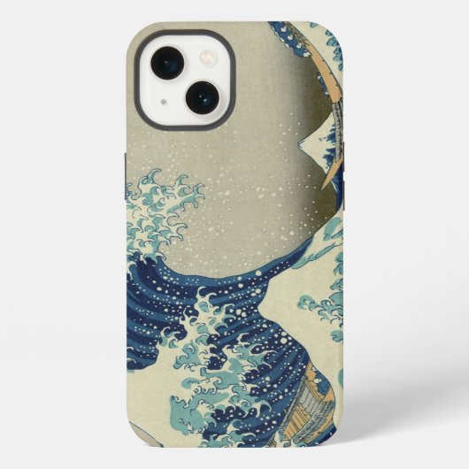 神奈川沖浪裏 iPhoneケース (裏面)