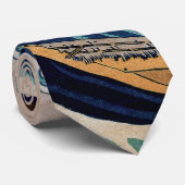 神奈川沖素晴らしで ネクタイ (ロール)