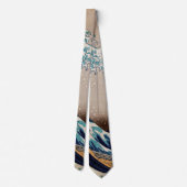 神奈川沖素晴らしで ネクタイ (裏面)