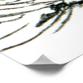 神奈川沖素晴らしの手書きスケッチ波 ポスター (角)