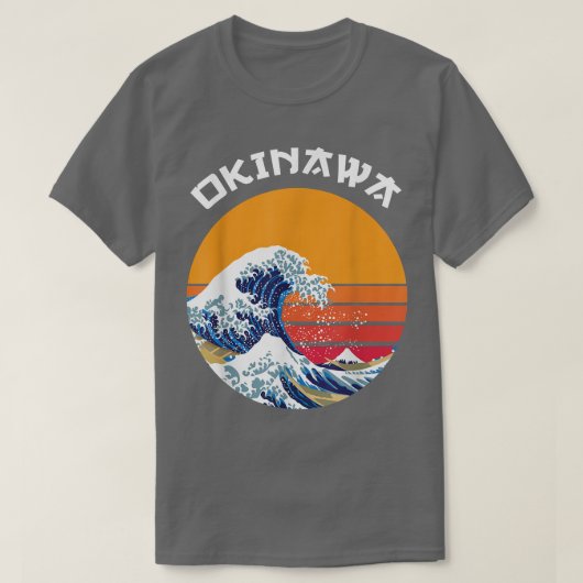 神奈川沖縄日本 Tシャツ (デザイン正面)