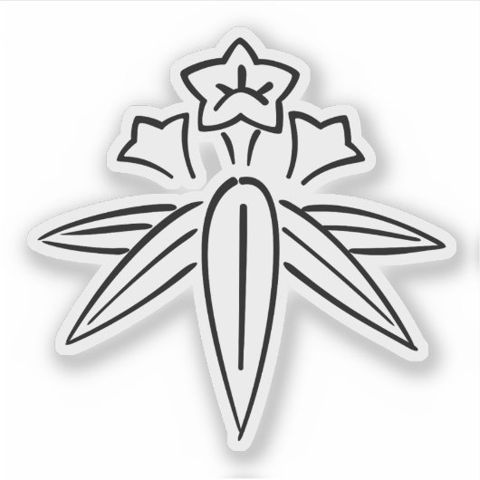 神奈川県鎌倉市の紋章 シール (正面)