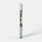 神奈川県：ヴィンテージ日本のウッドブロックプリント SAMSUNG GALAXYケース (右側面)