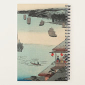 神奈川県：ヴィンテージ日本の木版画 プランナー手帳 (裏面)