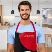 神奈川素晴らしのツイストモダンを振るパーソナライズされた エプロン