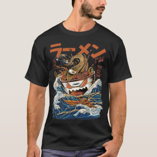 神奈川素晴らしのラーメン食日本の会かわいい Tシャツ