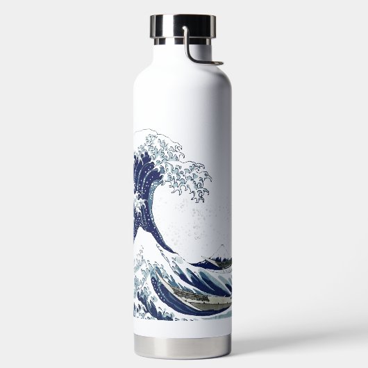 神奈川素晴らしの北斎の波 ウォーターボトル (左面)