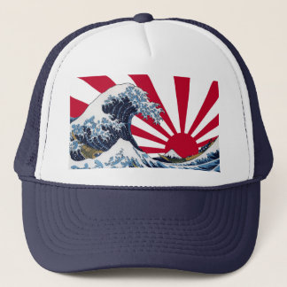 「神奈川素晴らしの波」+「日の出の旗」キャ キャップ