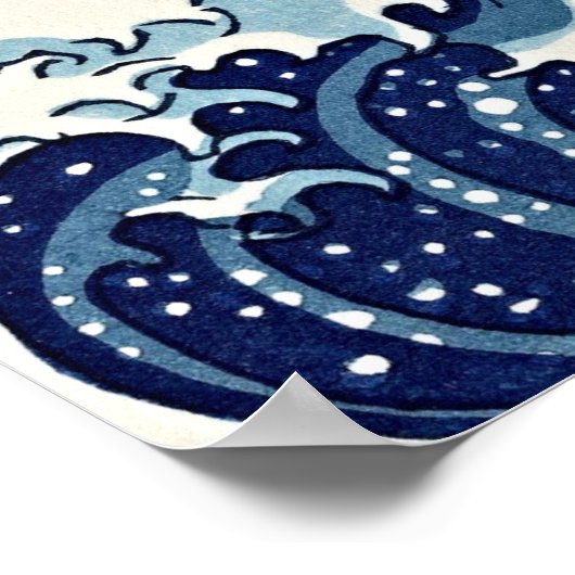 神奈川素晴らしの波:時代を超えたアートポスター ポスター (角)