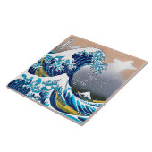 神奈川素晴らしベクトルHDの波 タイル (側面)