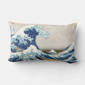 神奈川素晴らしヴィンテージオフ日本の波 ランバークッション (裏面)