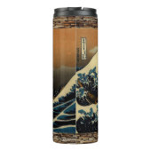 神奈川素晴らしヴィンテージ作家の波日本の タンブラー (裏面)