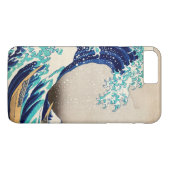 神奈川素晴らしヴィンテージ芸術の波日本の動 Case-Mate iPhoneケース (裏面(横))