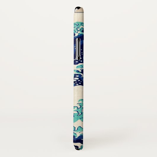 神奈川素晴らしヴィンテージ芸術の波日本の動 Case-Mate iPhoneケース (裏面/右)