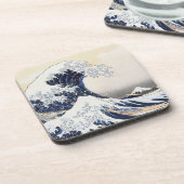 神奈川素晴らし北斎の波 コースター (左側)