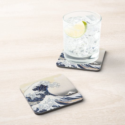 神奈川素晴らし北斎の波 コースター (右側)