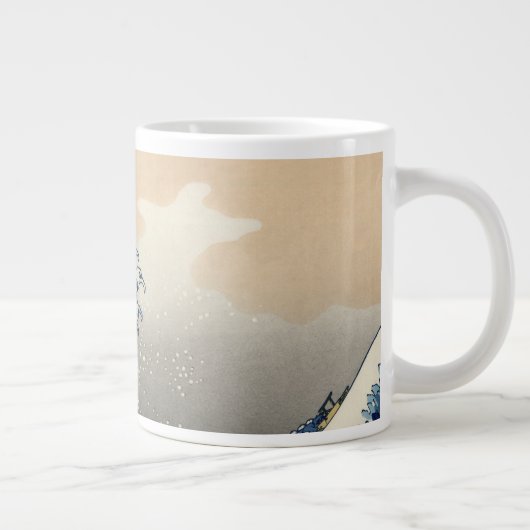 神奈川素晴らし北斎の波 ジャンボコーヒーマグカップ (右)