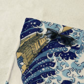 神奈川素晴らし北斎の波 ビーチタオル (インサイチュ)