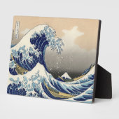 神奈川素晴らし北斎の波 フォトプラーク (側面)