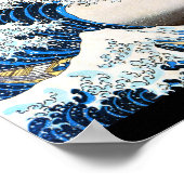 神奈川素晴らし北斎の波 ポスター (角)