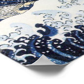 神奈川素晴らし北斎の波 ポスター (角)