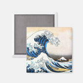 神奈川素晴らし北斎の波 マグネット (正面/裏面)