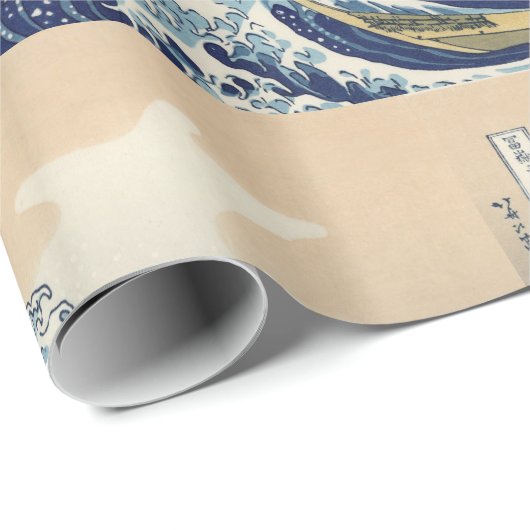 神奈川素晴らし北斎の波 ラッピングペーパー (ロールコーナー)