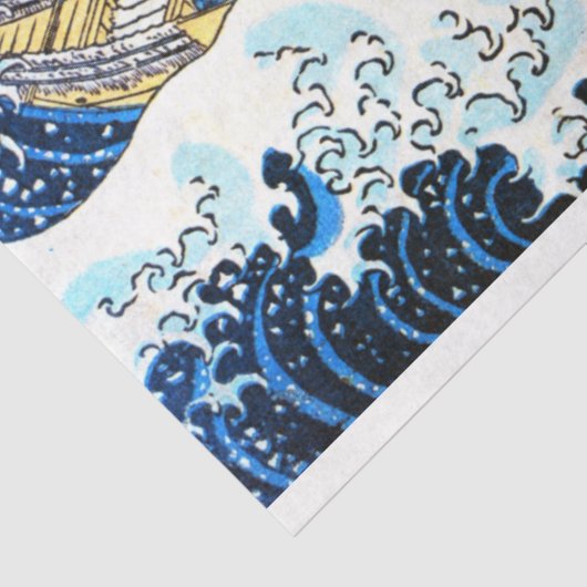 神奈川素晴らし北斎の波 薄葉紙 (詳細)