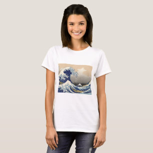 神奈川素晴らし北斎の波 Tシャツ
