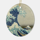 神奈川素晴らし山富士ジャパンの波 セラミックオーナメント (左)
