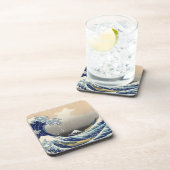 神奈川素晴らし山富士日本海の波 コースター (右側)