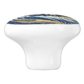 神奈川素晴らし山富士日本海の波 セラミックノブ (側面)