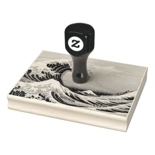 神奈川素晴らし山富士日本海の波 ラバースタンプ (スタンプ)