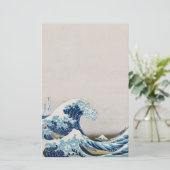 神奈川素晴らし文房具の波 便箋 (スタンド正面)