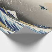 神奈川素晴らし沖のドローン波 ラッピングペーパー (角)